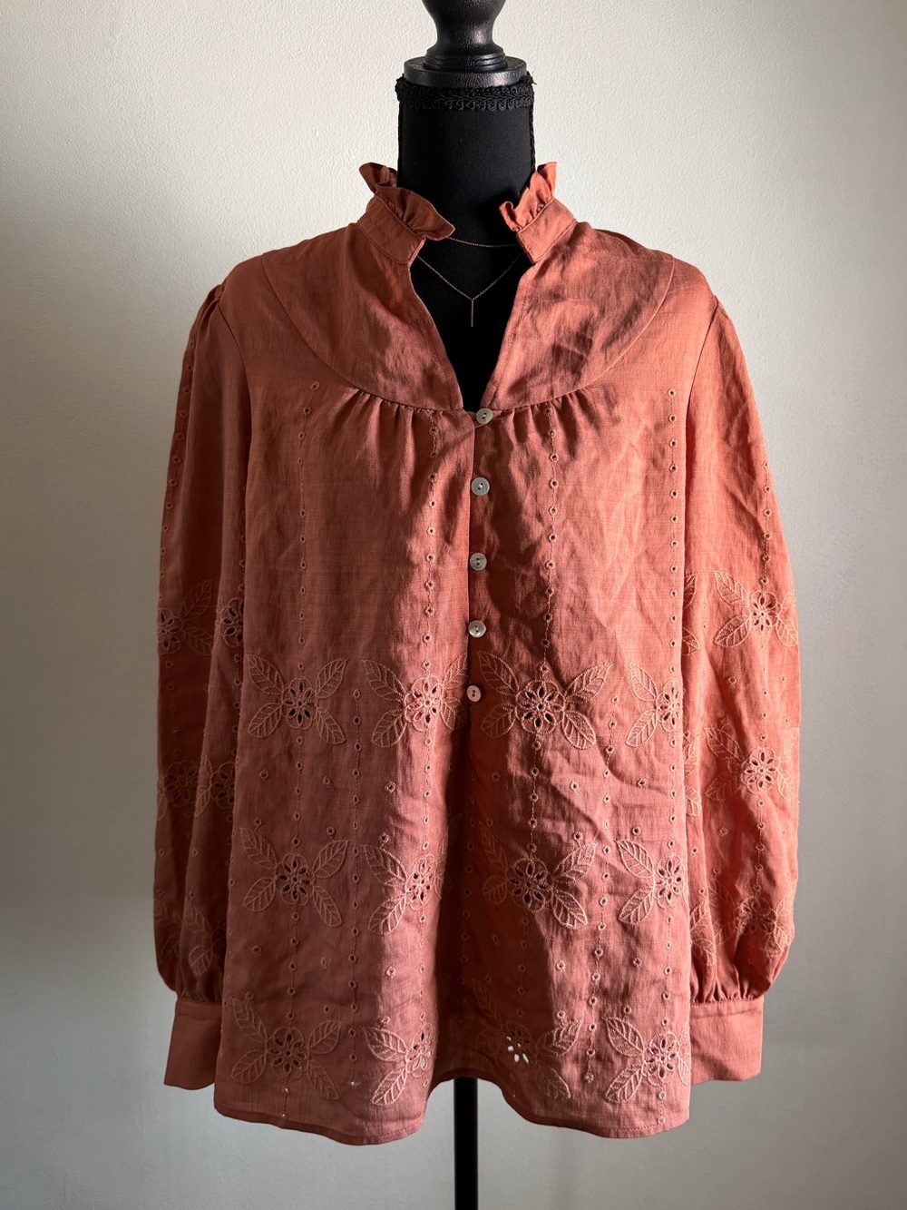 Eyelet Blouse